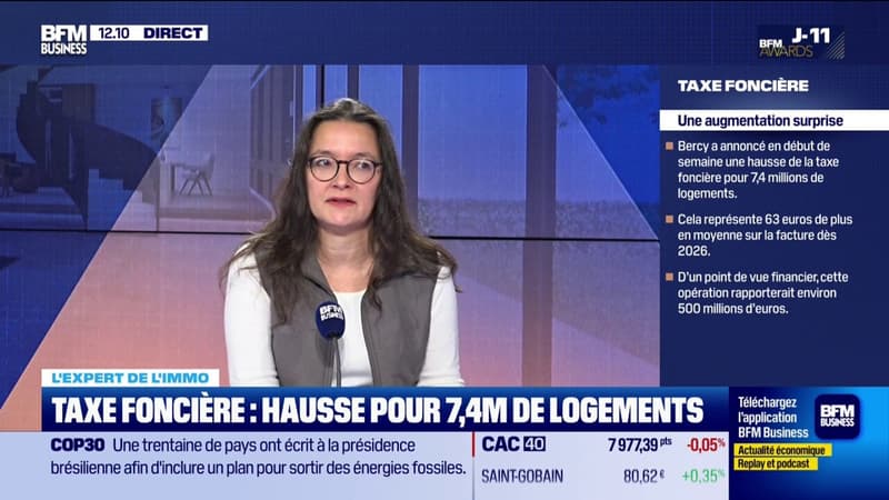 La taxe foncière augmente