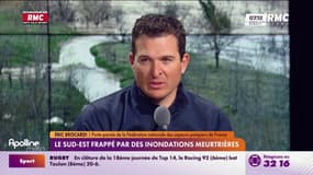 "On est dans une phase de recherches assez difficile", déclare Éric Brocardi, au sujet du père et ses deux enfants disparus dans le sud-est
