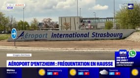 Aéroport de Strasbourg-Entzheim: la fréquentation en hausse en 2023