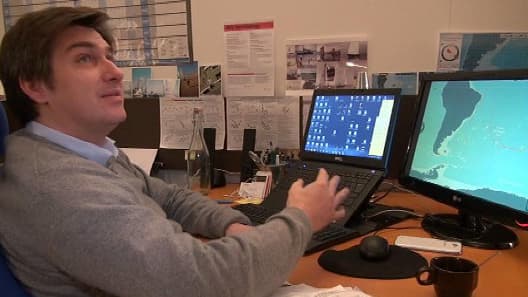 Philippe Guigné, créateur du jeu Virtual Regatta.