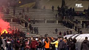 Incidents Paris FC - OL : "J'ai eu peur pour ma sécurité" raconte un spectateur 