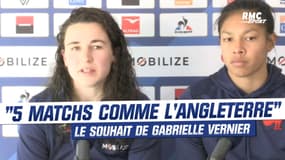 VI Nations F : "On voudrait 5 matchs comme l'Angleterre" espère Vernier