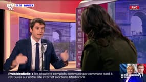 Attal : "Marine Le Pen explique qu'il y a de l'argent magique"