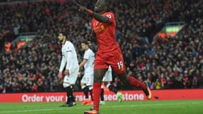 Sadio Mané célèbre un but.