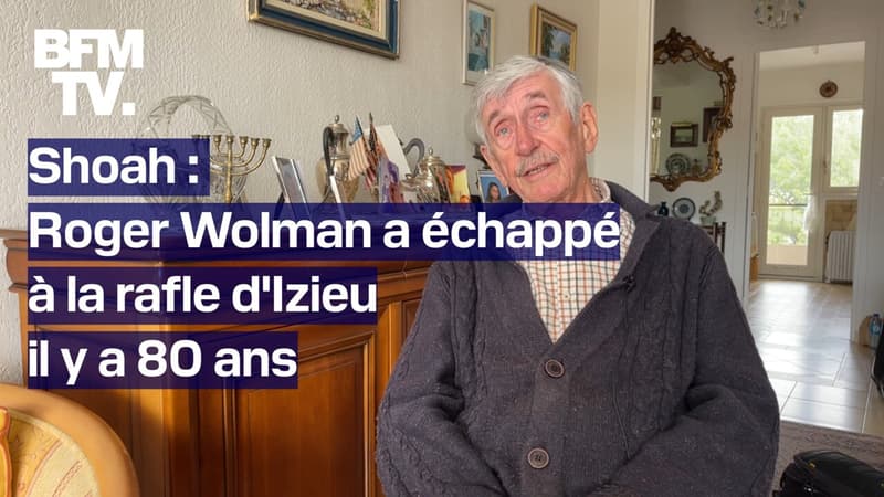 80 ans de la rafle des enfants d'Izieu: Roger Wolman a échappé à la déportation
