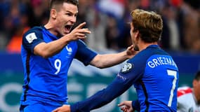 Kévin Gameiro et Antoine Griezmann