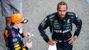 Lewis Hamitlon lors du GP d'Espagne, début mai. 