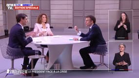 Emmanuel Macron "S'il faut endosser l'impopularité du pays, je l'endosserai"