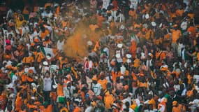 Des images de supporters ivoiriens en marge de la demi-finale de la CAN, 7 février 2024