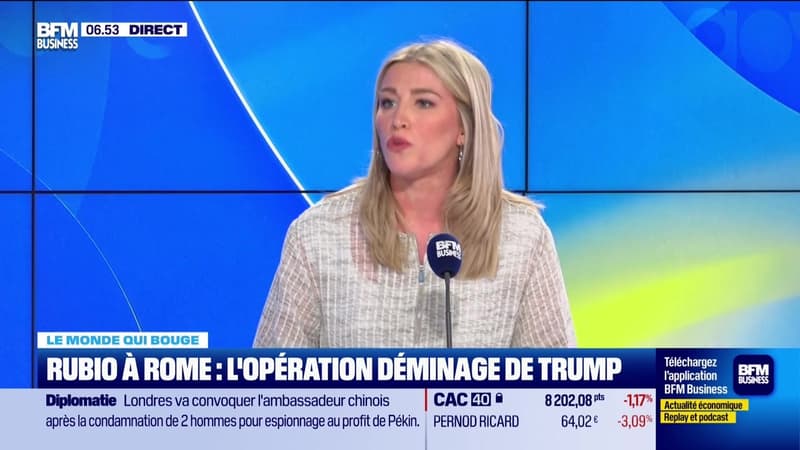 Annalisa Cappellini : Rubio à Rome, l'opération déminage de Trump - 08/05