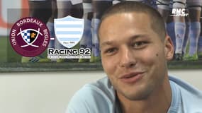 Racing 92 : "Ca va être ouf !", l'excitation de Gibert avant d'affronter l'UBB