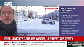 Neige, verglas: trois morts dans des accidents de la route dans les Landes