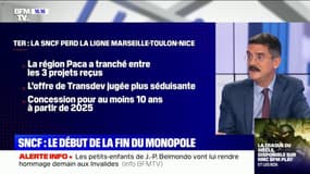 La SNCF sur le point de perdre l'exploitation du TER Marseille-Nice au profit de Transdev
