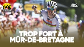 Tour de France (E7) : Pogacar vainqueur à Mûr-de-Bretagne et Maillot jaune