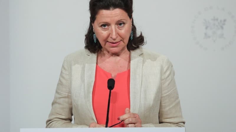 Agnès Buzyn le 24 juillet dernier à l'Élysée.