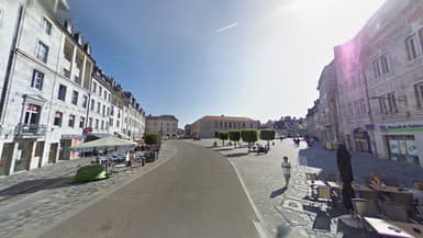 La place de la Révolution, à Besançon.