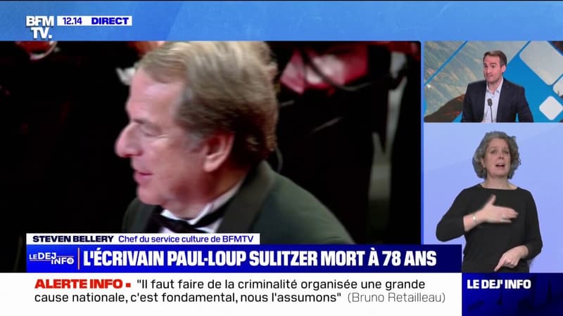 L'écrivain et homme d'affaires Paul-Loup Sulitzer est mort à l'âge de 78 ans