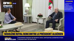 Algérie: Ségolène Royal plaide pour le "dialogue" et le "respect" auprès du président Tebboune