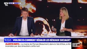 Diffusion des images d'émeutes: Gérald Darmanin et Jean-Noël Barrot ont rencontré les représentants de Snapchat, TikTok, Meta, et Twitter 
