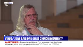 Pr Didier Raoult: "L'effet du Covid-19 sur la mortalité en Chine, c'est 'peanuts'"