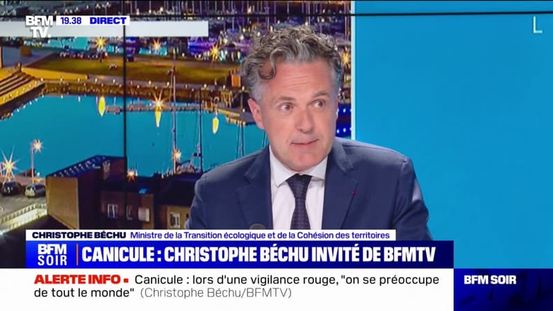 Christophe Béchu (ministre de la Transition écologique et de la Cohésion des territoires): 