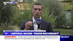 Jordan Bardella (RN): "Emmanuel Macron est le président qui a battu tous les records d'immigration"
