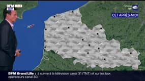 Météo Nord-Pas-de-Calais: ciel couvert avec des averses dans la journée