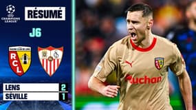Résumé : Lens 2-1 Séville  -  Ligue des champions (6e journée)