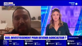 Île-de-France: l'agriculteur Florent Sebban explique qu'il est "compliqué" de trouver des terres agricoles "quand on n'est pas fils de paysan"