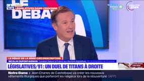 "Ma porte est toujours ouverte": Nicolas Dupont-Aignan en quête d'un septième mandat en Essonne