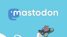 Page d'accueil de l'application Mastodon