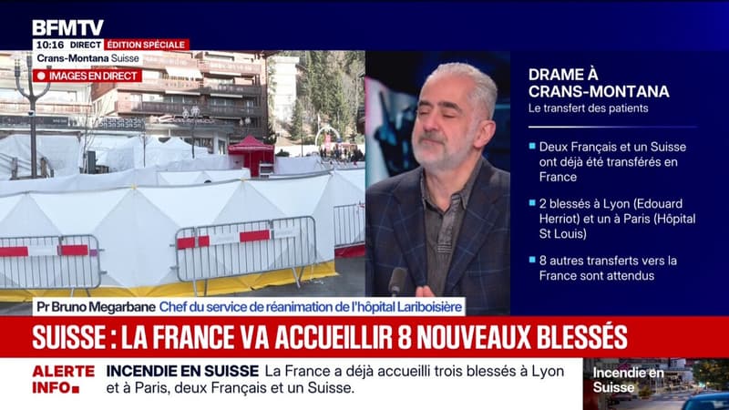 Incendie à Crans-Montana: la prise en charge complexe des personnes grièvement brûlées