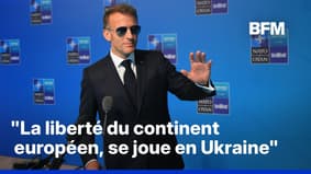 Emmanuel Macron évoque de futurs "exercices" militaires conjoints de la coalition des volontaires pour l'Ukraine