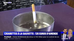 Cigarettes à la sauvette: 135 euros d'amende pour les acheteurs
