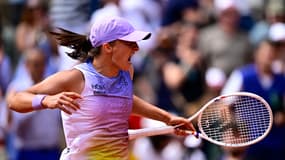 Iga Swiatek à Roland-Garros, le 1er juin 2025.