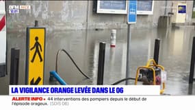 Alpes-Maritimes: la vigilance orange levée dans le département