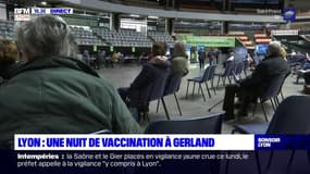 Lyon : une nuit de vaccination à Gerland 