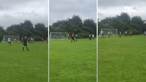 Un triplé en 15 minutes avec trois mines en lucarne en Angleterre