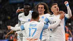 La joie marseillaise au Vélodrome, le 10 avril 2022