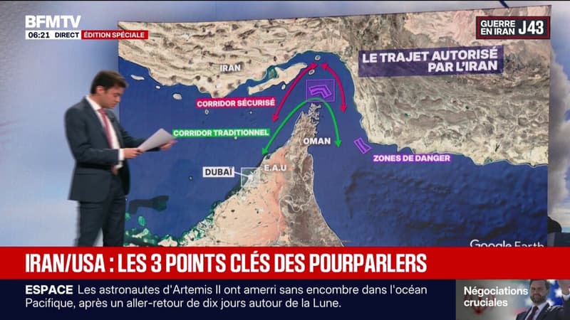 Guerre au Moyen-Orient: les trois points clés des pourparlers entre l'Iran et les États-Unis