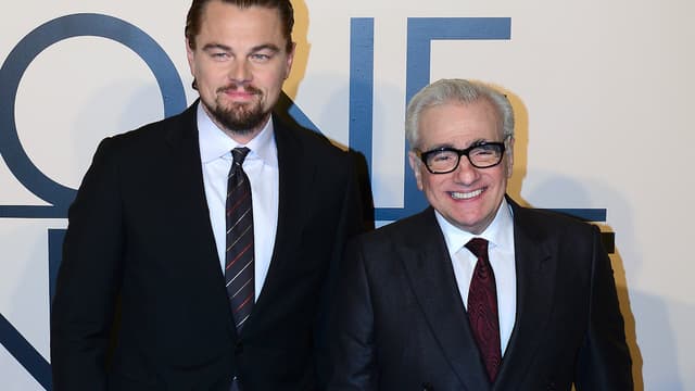 Leonardo DiCaprio et Martin Scorsese à New York en octobre 2013