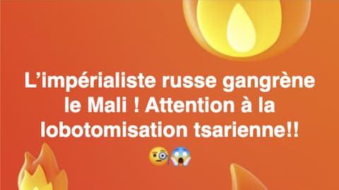 Capture d'écran partagée par Facebook Capture d'écran partagée par Facebook