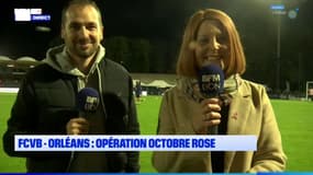 FCVB - Orléans : opération octobre rose (partie 3)