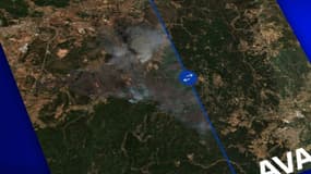 AVANT/APRÈS. Incendie dans le var : visualisez les dégâts causés par les feux de forêt