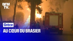 "Au cœur du brasier": découvrez le grand reportage de BFMTV sur les incendies en Grèce