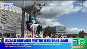 JO 2024: les bénévoles mettent le feu dans la métropole lilloise