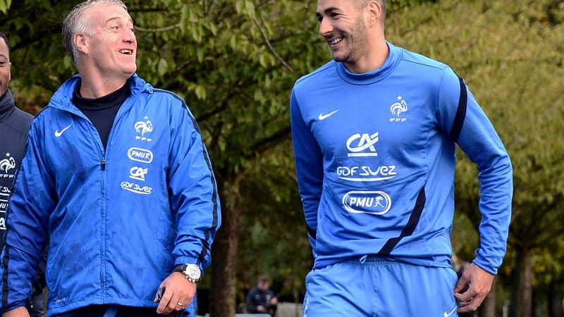 Equipe de France: Deschamps a eu "d'autres échanges" avec Benzema