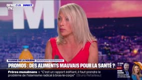 Nourriture: produits de promotion "sont ultra formés"observe Karine de la Rouère, diététicienne et nutritionniste