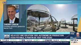 Thierry Carlin (Marine Tech) : Helio, une solution 100% autonome de production d'eau potable - 04/08
