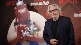 Alain Chabat le 29 avril 2025 lors de l'avant-première de la mini-série "Le Combat des chefs"